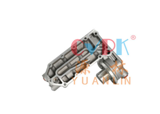 इंजन S6D114E के लिए 6742-01-2510 ऑयल कूलर कवर कोमात्सु
